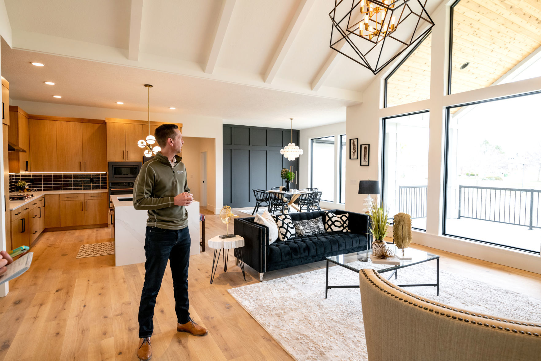 Home built by Kelly construction